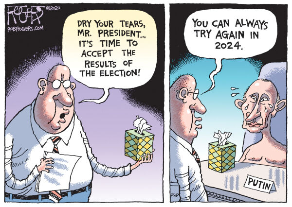 The latest editorial cartoon
